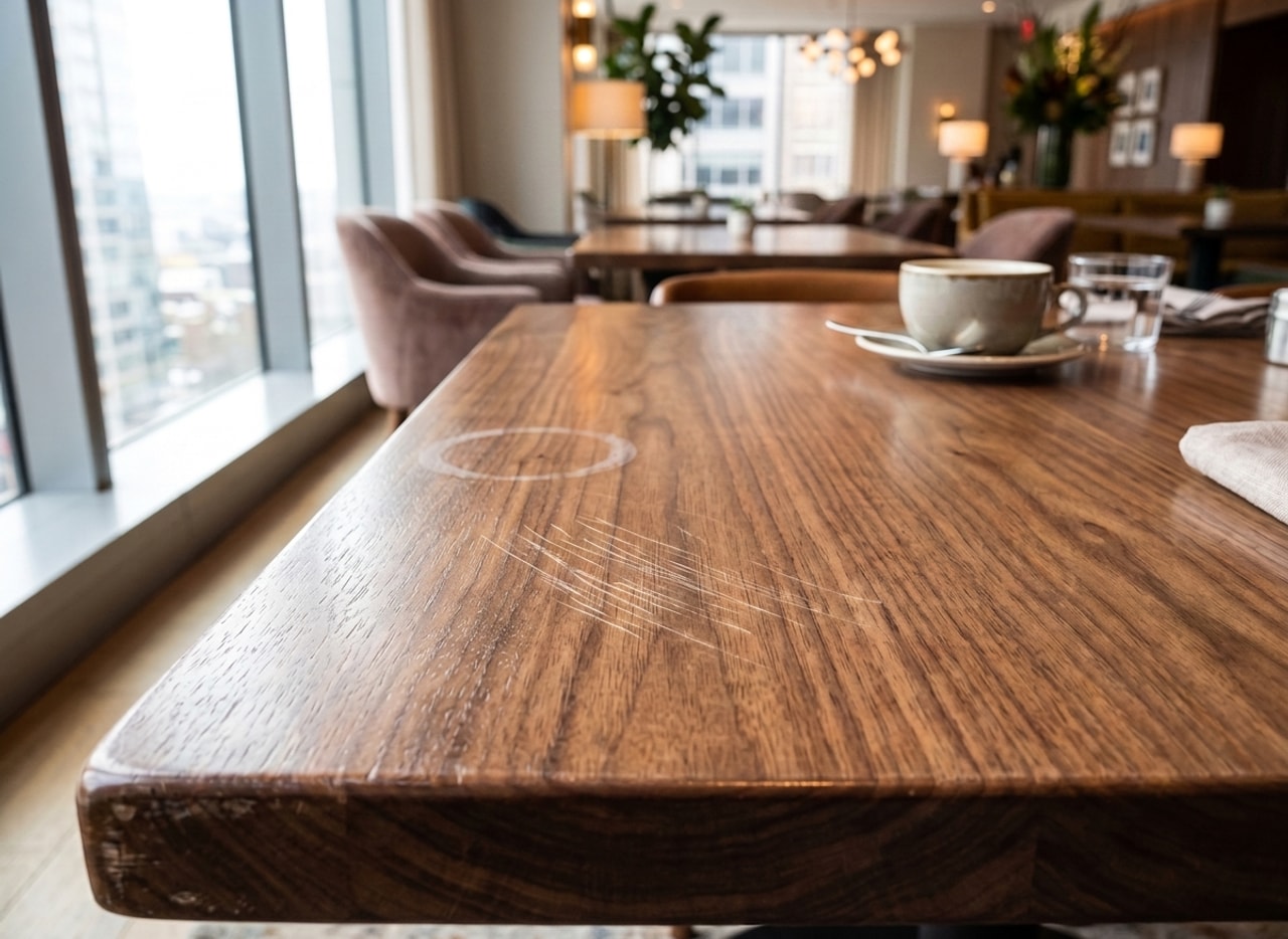 Wood, Veneer & HPL Restoration Before